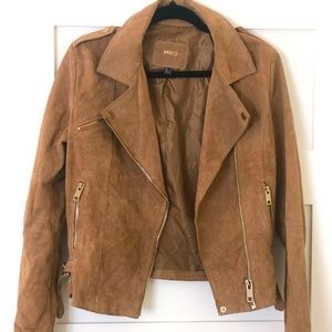 Genuine Suede Leather Jacket